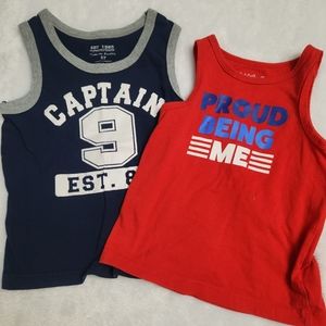 Set of 2 tanks